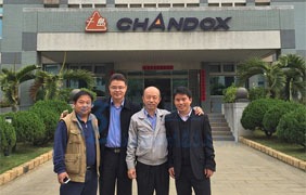 六欣總經(jīng)理與臺灣千島董事長合影