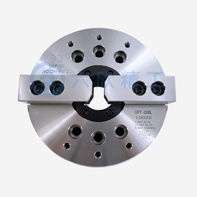 臺灣千島二爪中空長行程液壓卡盤OPT-L系列