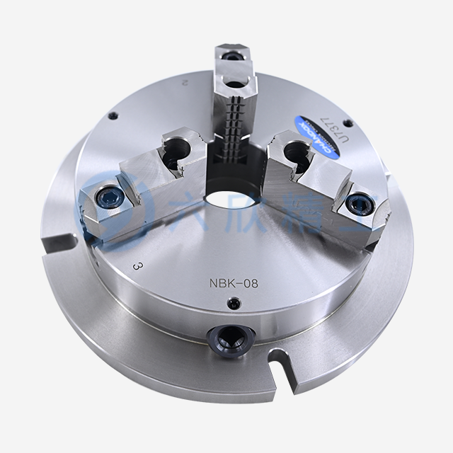 臺灣千島超薄型三爪手動卡盤NBK系列