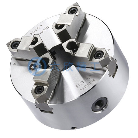 千島可調式強力型四爪手動卡盤