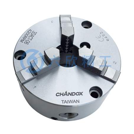 千島可調式普通型三爪鋼殼卡盤