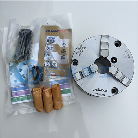 千島可調式普通型三爪鋼殼卡盤