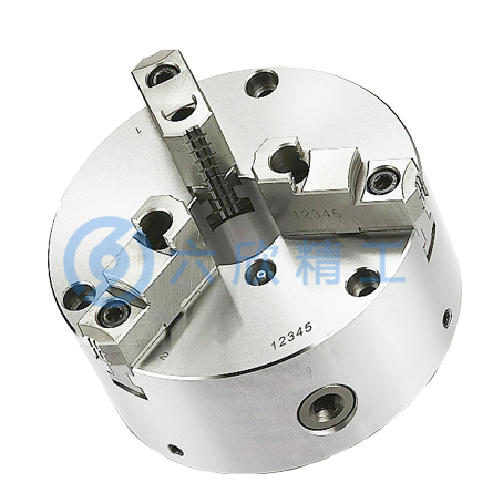 千島可調式強力型三爪鋼殼卡盤