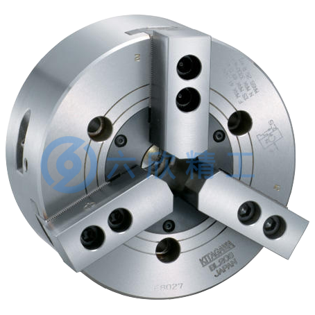 北川三爪中空長行程強力卡盤