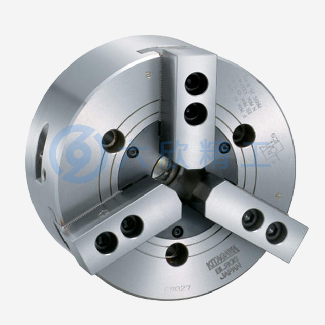 北川三爪中空長行程強力卡盤BL200系列