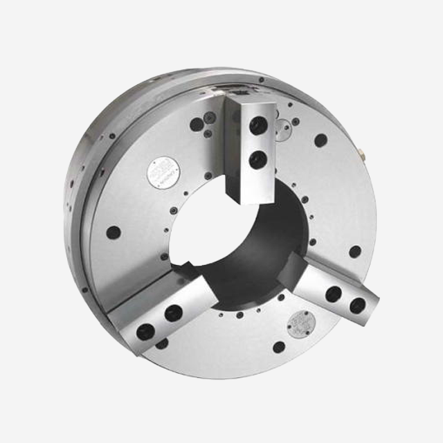 北川3爪超大孔徑氣動(dòng)卡盤UB系列